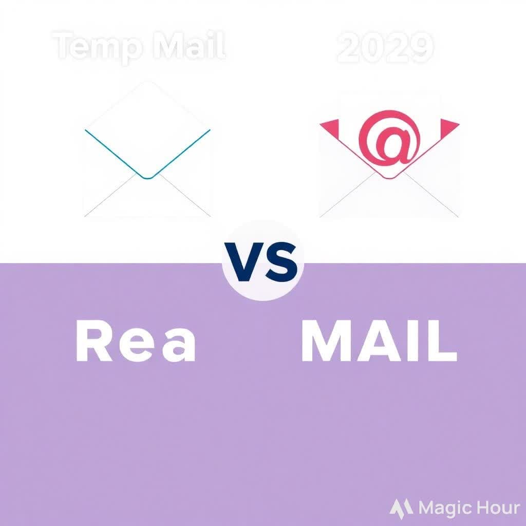 Temp Mail vs Real Email